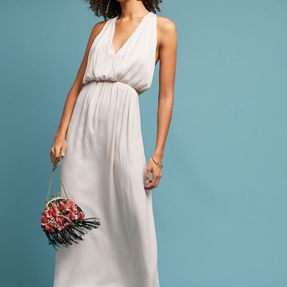 NWT Anthropologie dRA Blush Maxi Dress